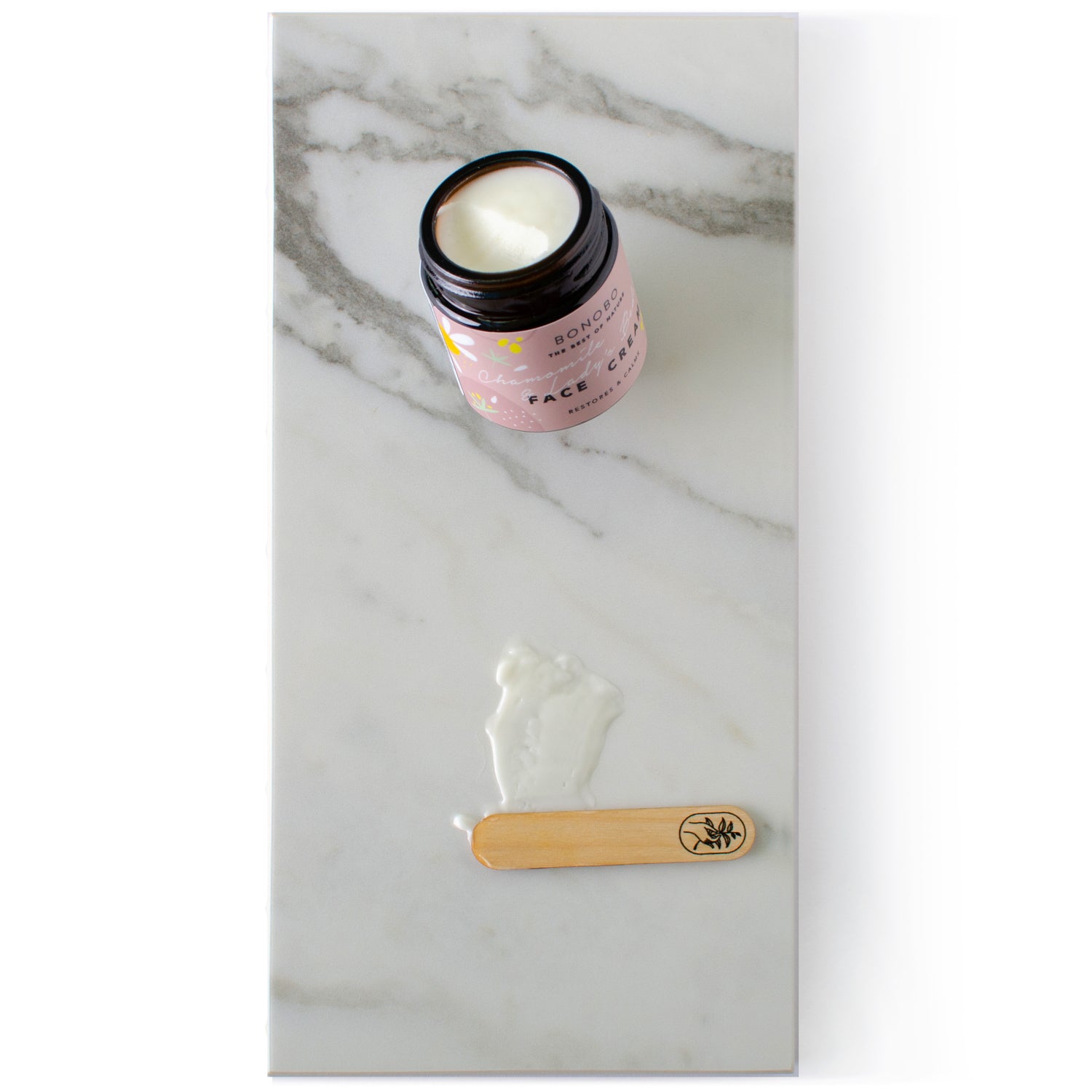 Chamomile & Lady’s Bedstraw Face Cream / Restores & Calms - Jolz Eco