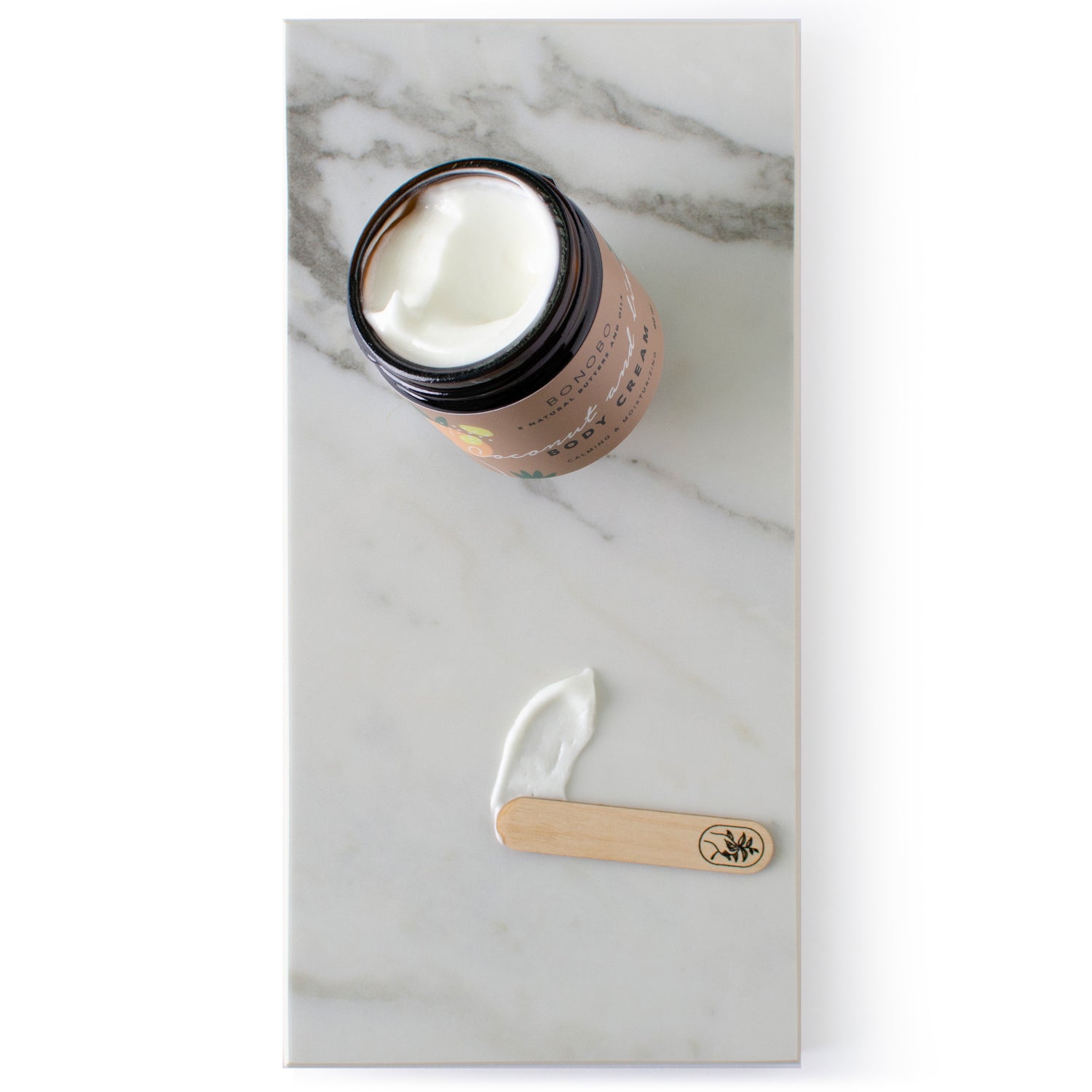 Coconut and Lime Body Cream / Calming and Moisturizing - Jolz Eco