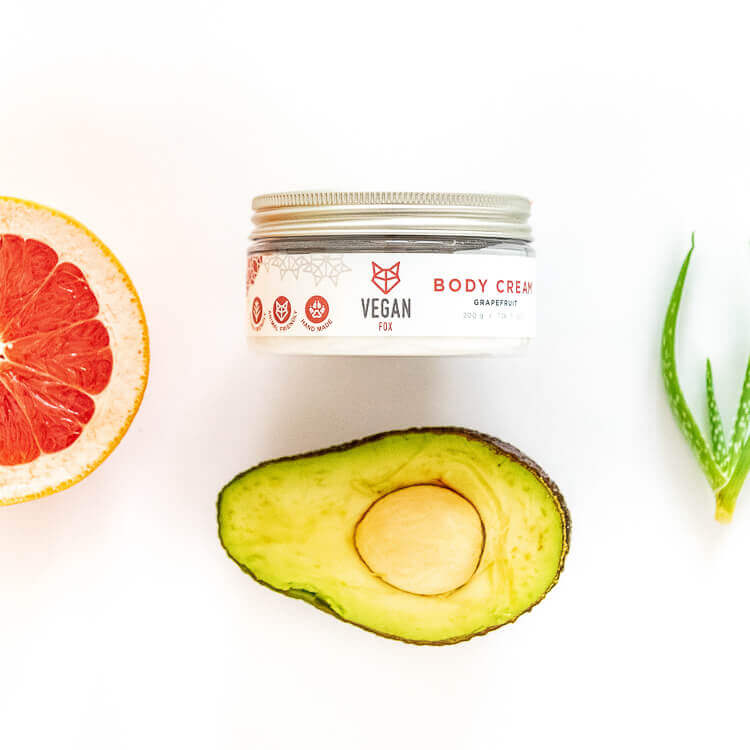 Grapefruit Body Cream, 200 g - Jolz Eco