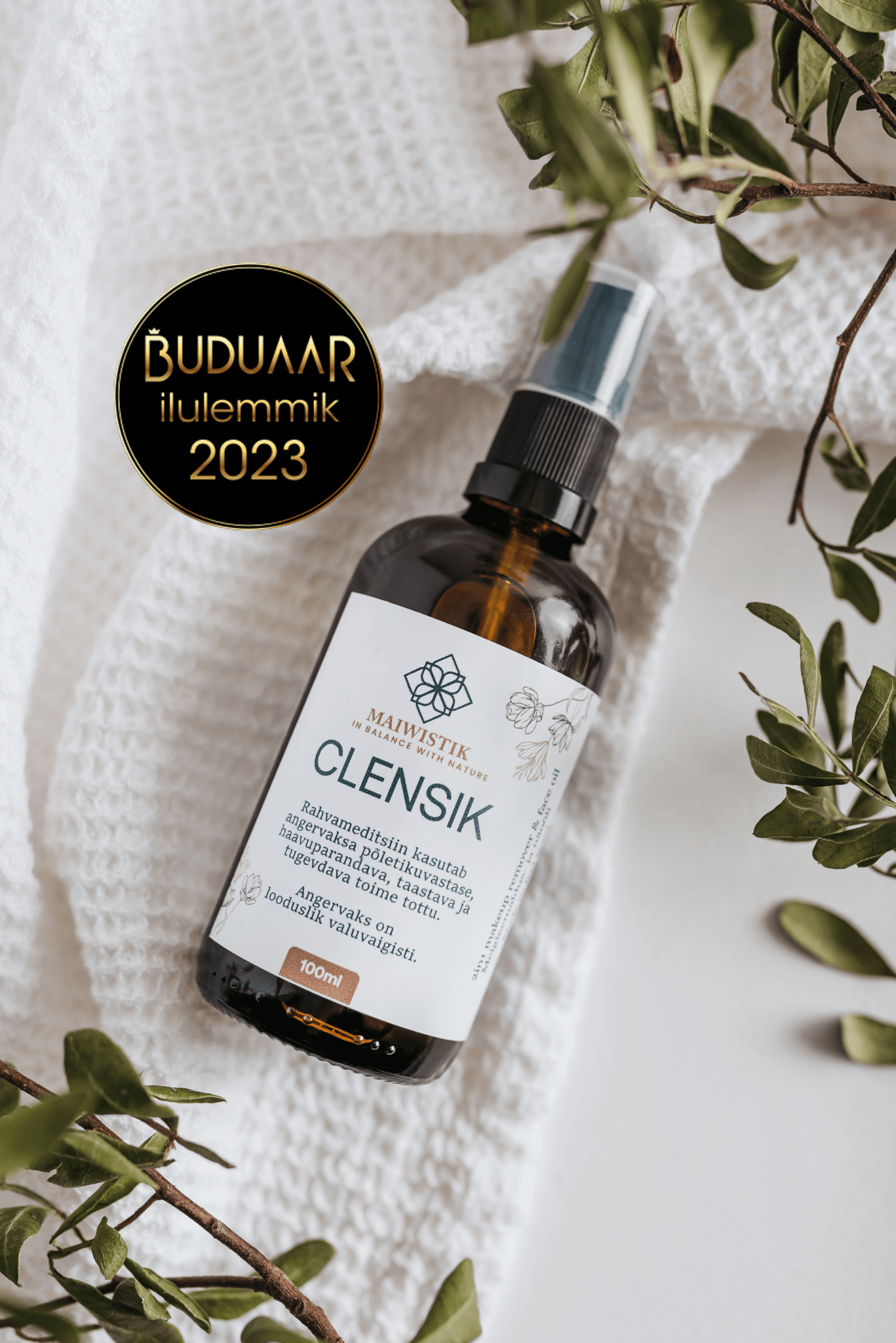 CLENSIK Make - up Removal Oil with Local Herbs 100ml - Jolz Eco