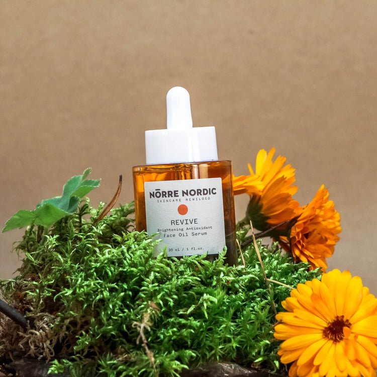 Brightening Antioxidant Face Oil Serum REVIVE, 30 ml - Jolz Eco