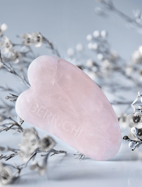 Rose Quartz Gua Sha Massage Crystal - Jolz Eco