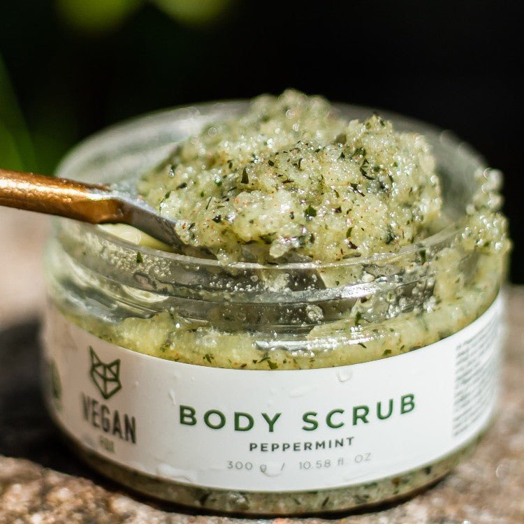 Peppermint Body Scrub, 300 g - Jolz Eco
