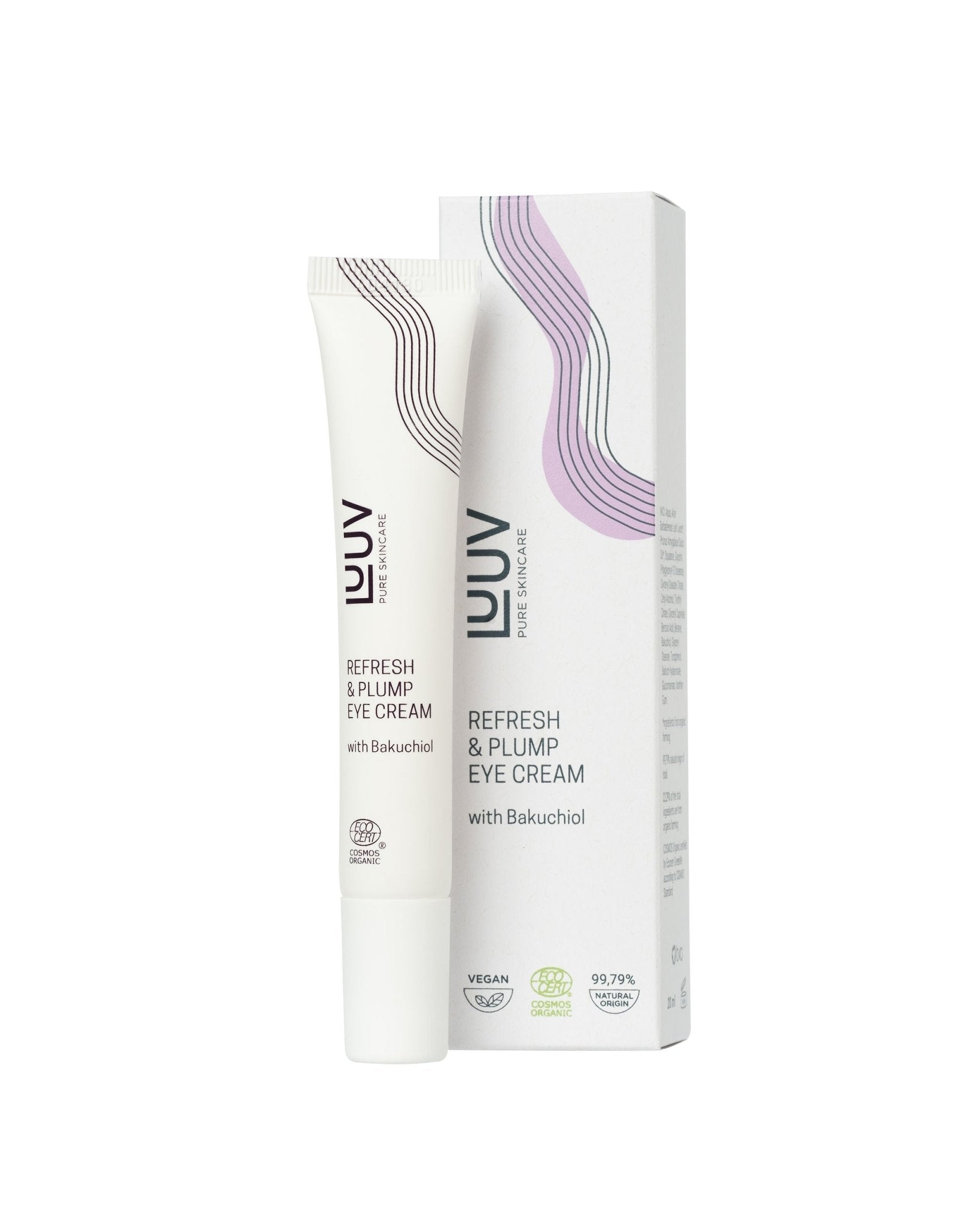 Refresh & Plump Eye Cream COSMOS, 20 ml - Jolz Eco