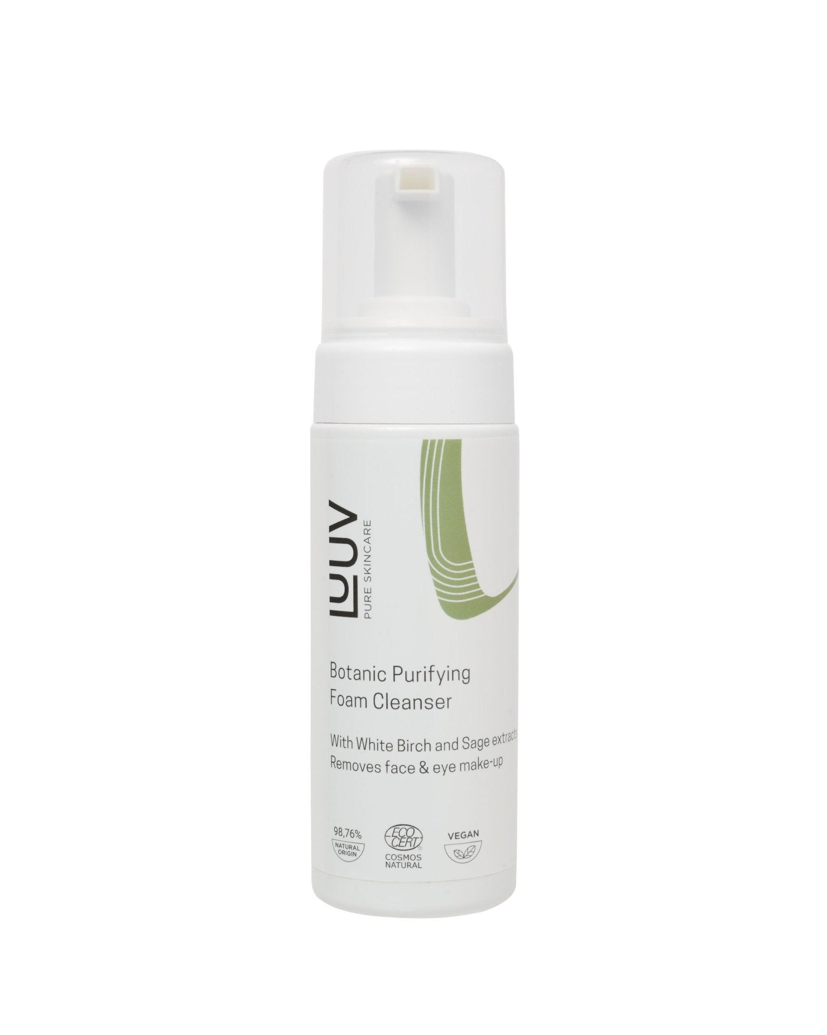 Botanic Purifying Foam Cleanser COSMOS, 150 ml - Jolz Eco