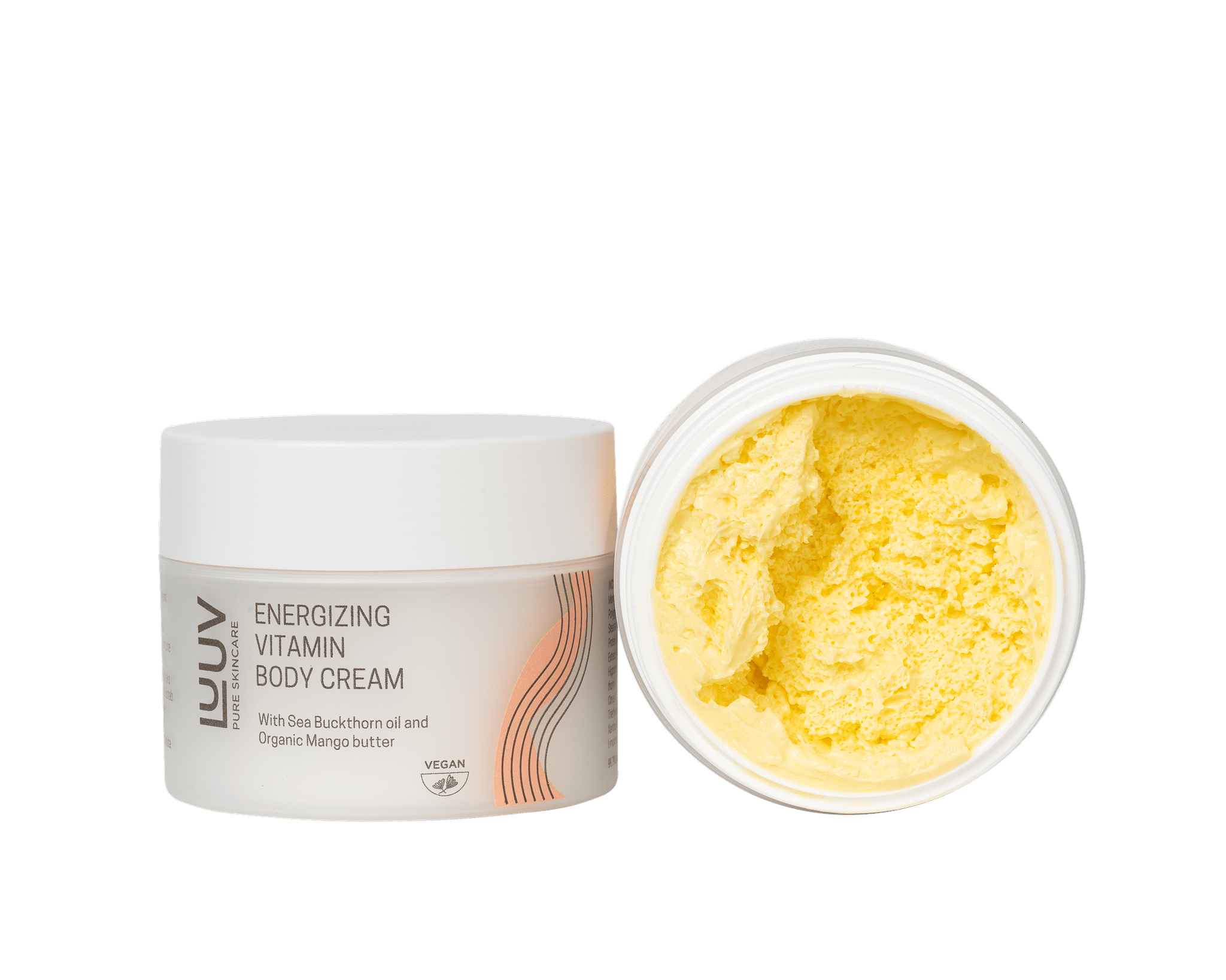 Sea Buckthorn and Carrot Body Cream with Mango Butter, 200ml - Jolz Eco