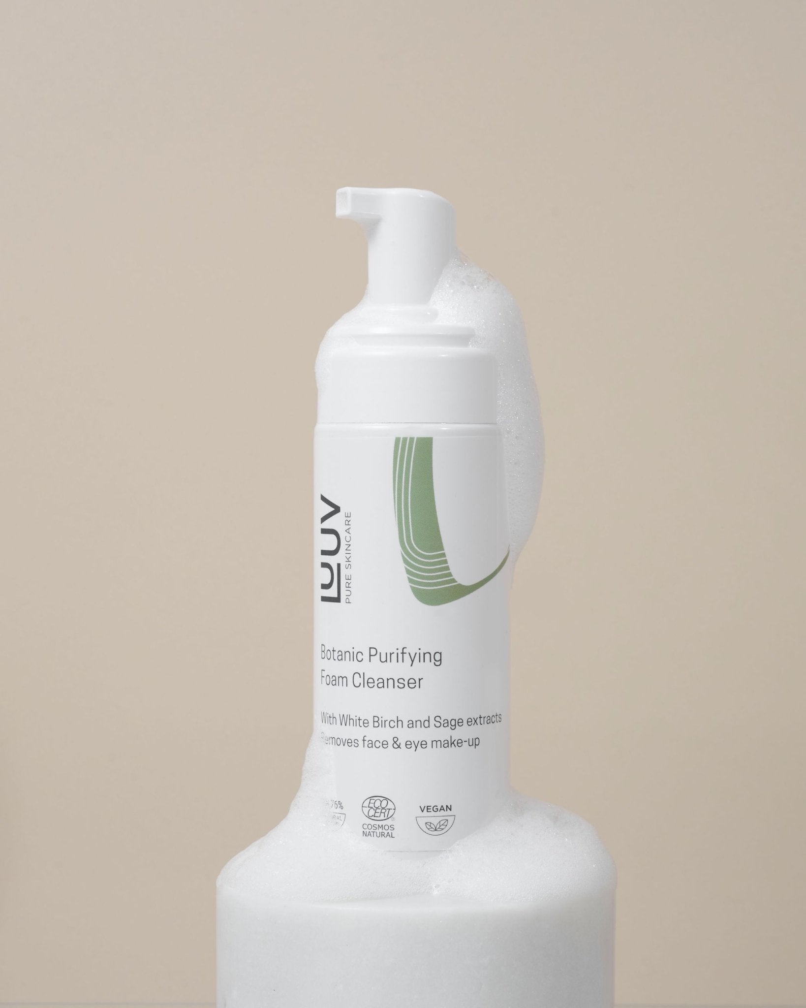 Botanic Purifying Foam Cleanser COSMOS, 150 ml - Jolz Eco