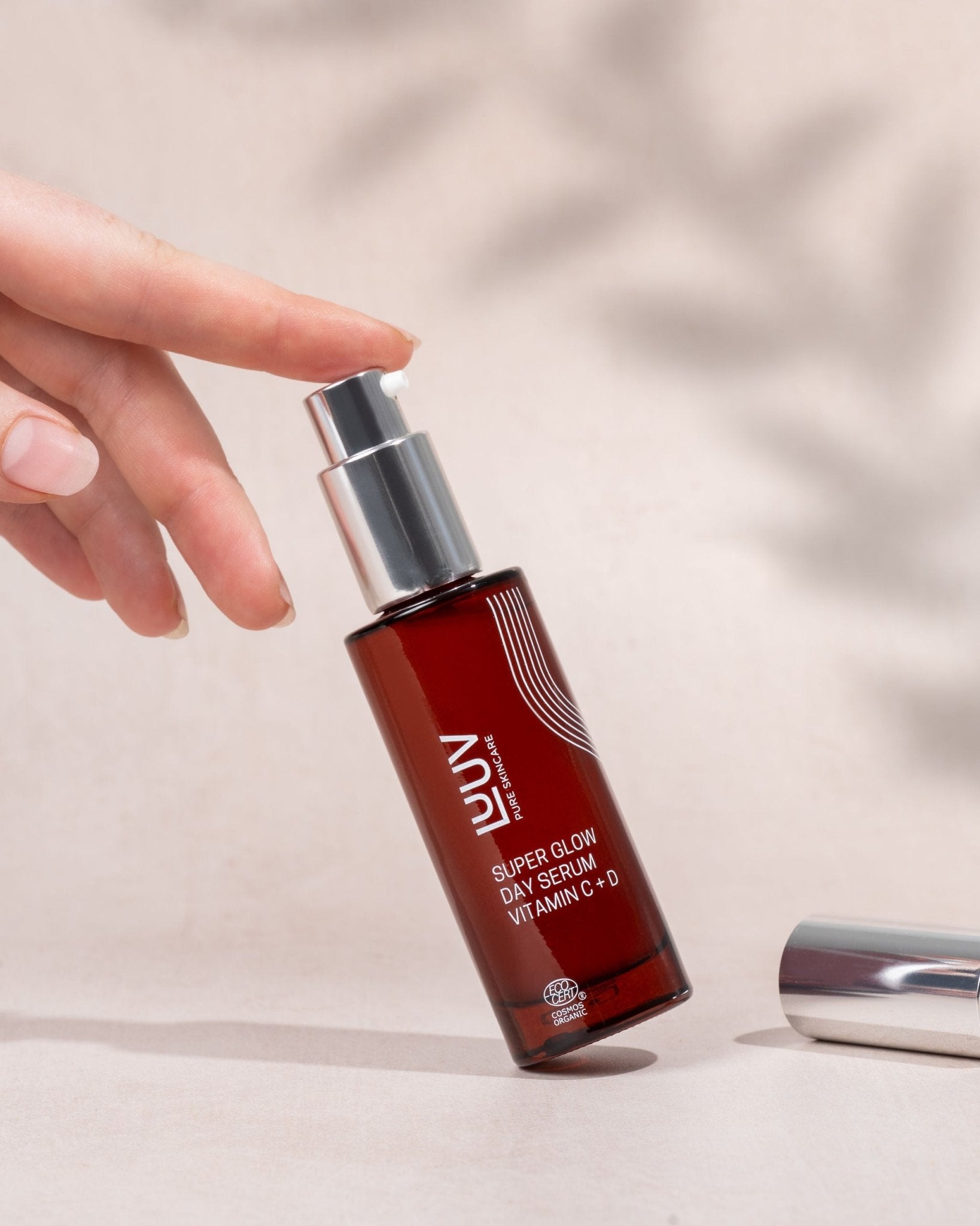 Super Glow Day serum vitamin C + D COSMOS, 30ml - Jolz Eco