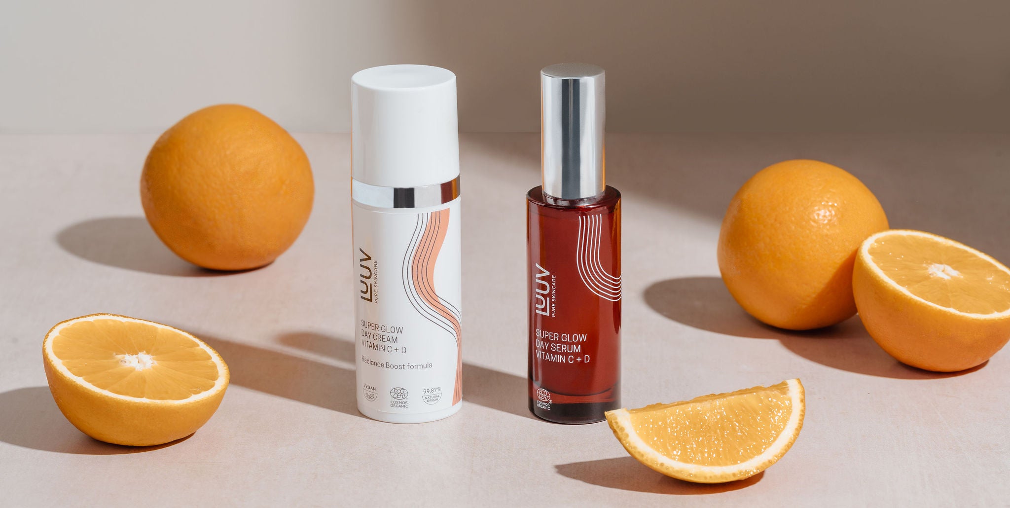 Super Glow Day serum vitamin C + D COSMOS, 30ml - Jolz Eco