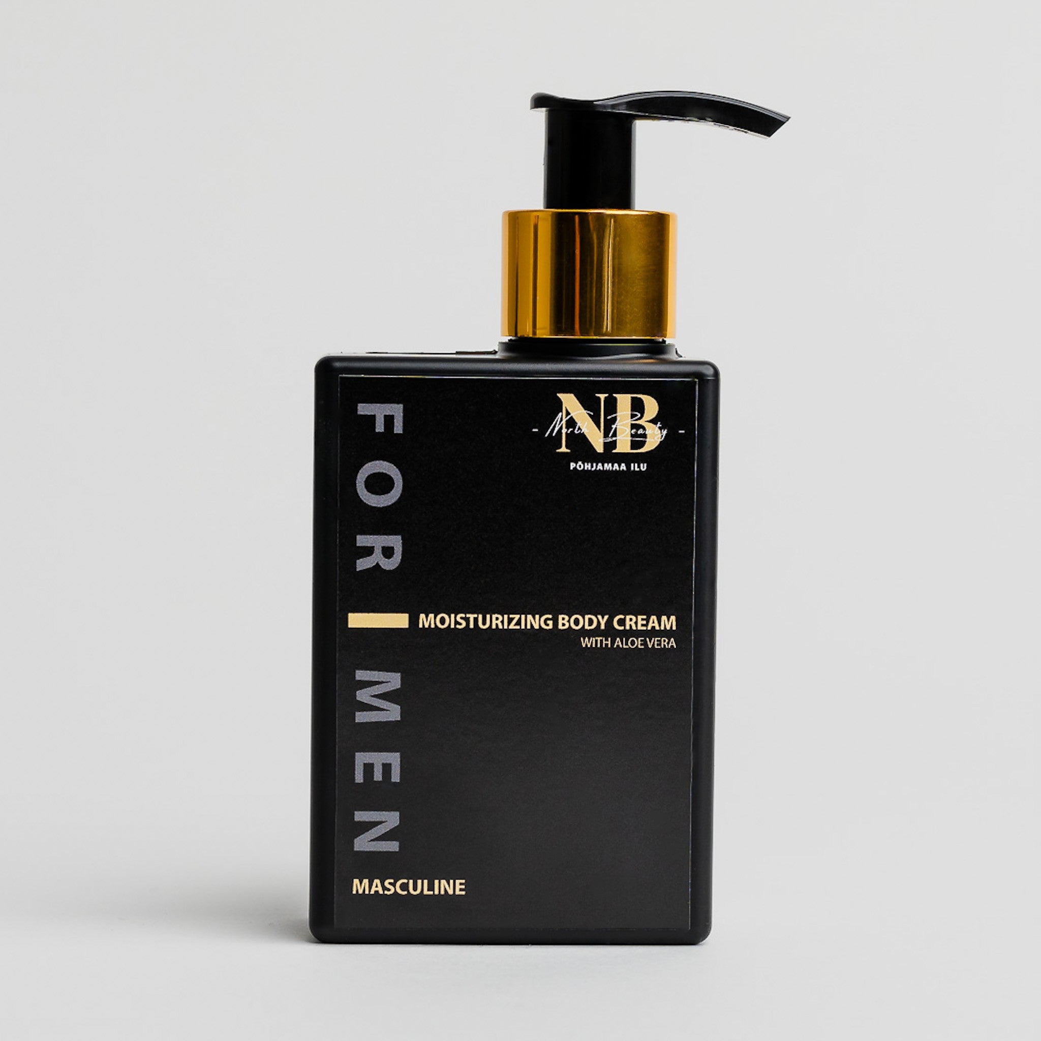 Moisturising Body Cream for Men with Aloe Vera, 150 ml - Jolz Eco