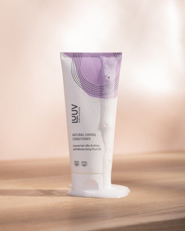 Natural Nourishing Conditioner with Plum Oil, 200 ml - Jolz Eco