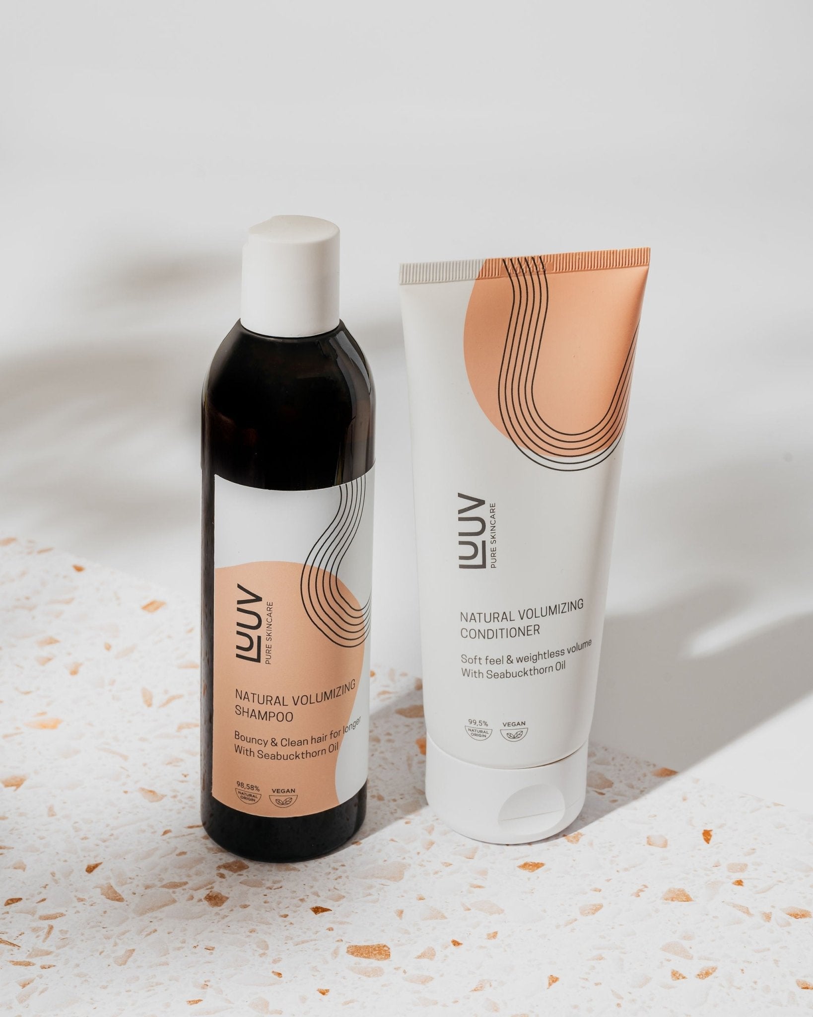 Natural Sea Buckthorn Shampoo and Conditioner Set - Jolz Eco