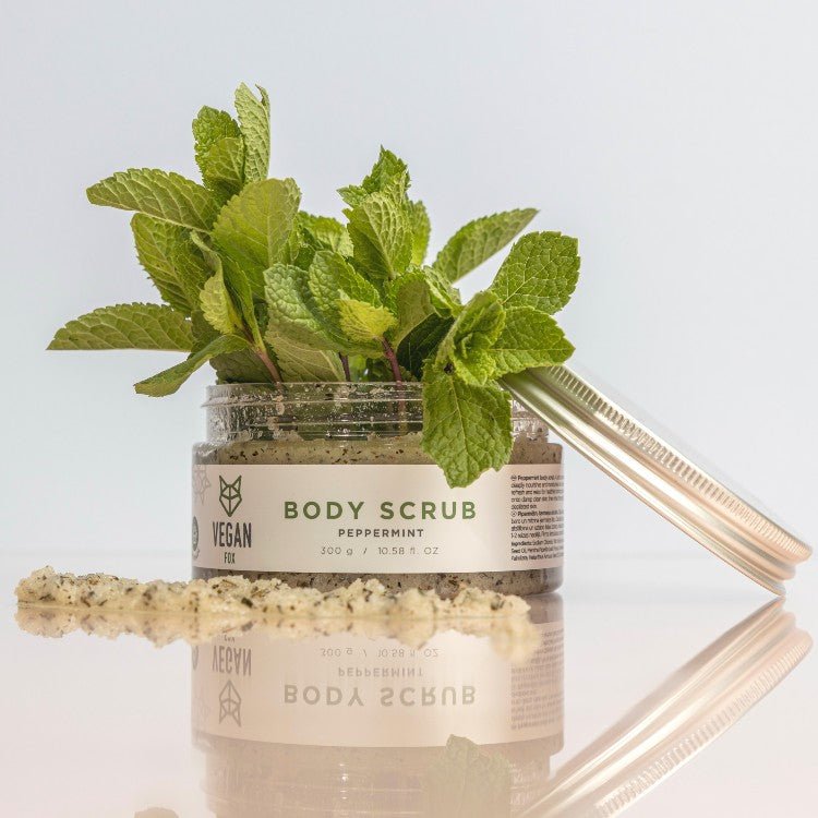 Peppermint Body Scrub, 300 g - Jolz Eco