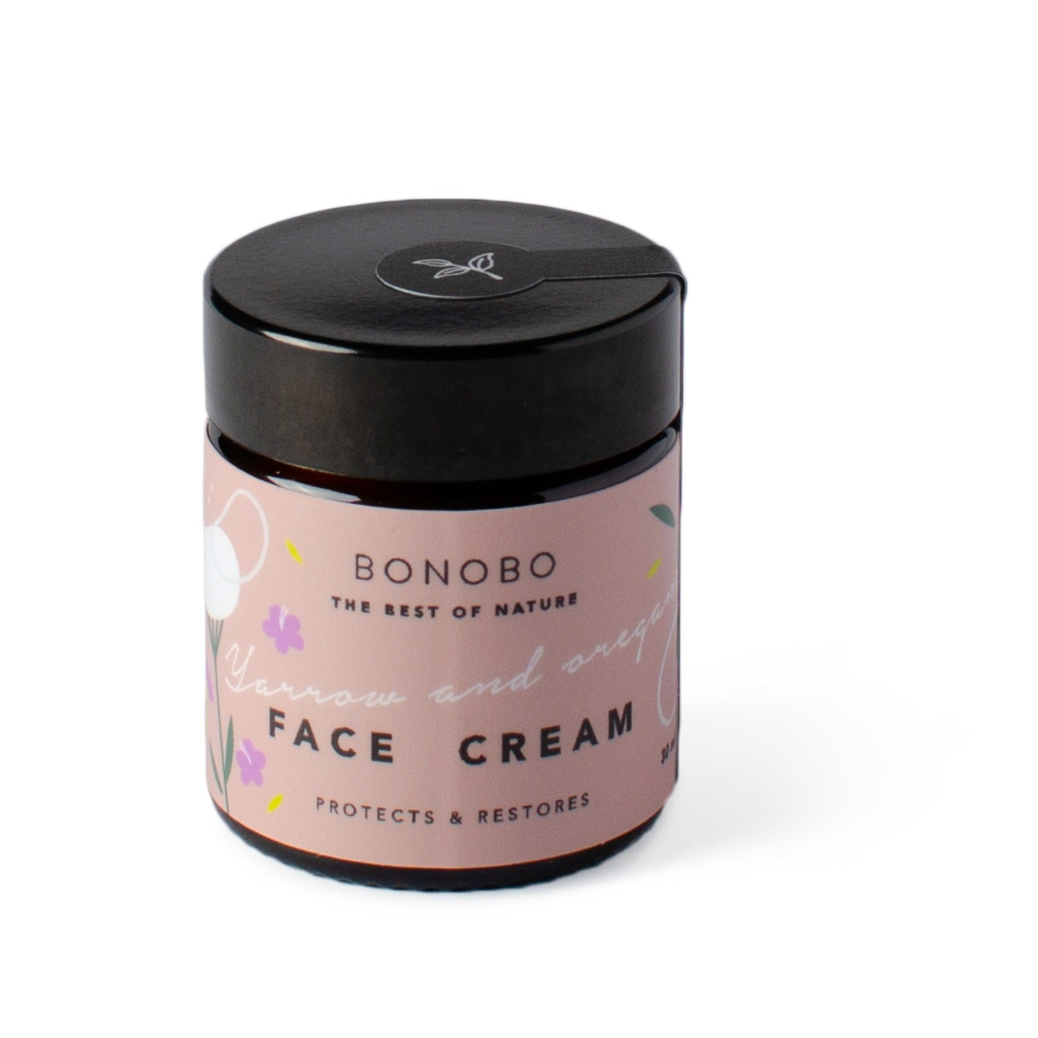 Yarrow & Oregano Face Cream / Protects & Restores - Jolz Eco