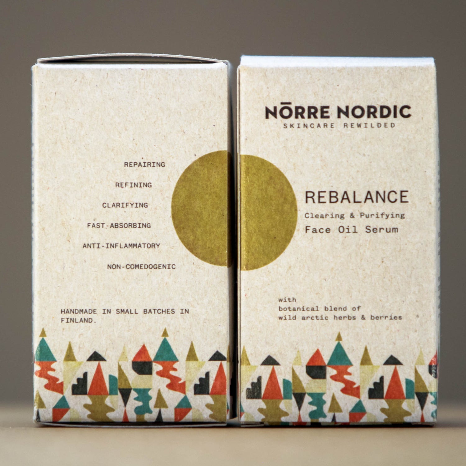 Clearing & Purifying Face Oil Serum REBALANCE, 30 ml - Jolz Eco
