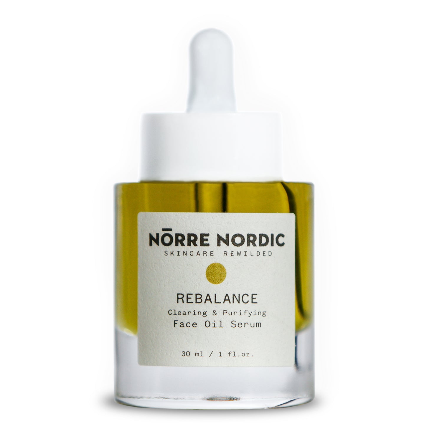 Clearing & Purifying Face Oil Serum REBALANCE, 30 ml - Jolz Eco