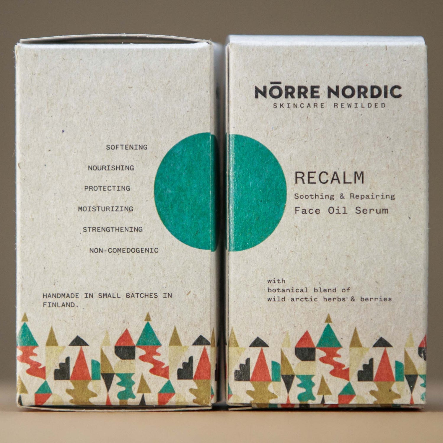 Soothing & Repairing Face Oil Serum RECALM, 30 ml - Jolz Eco