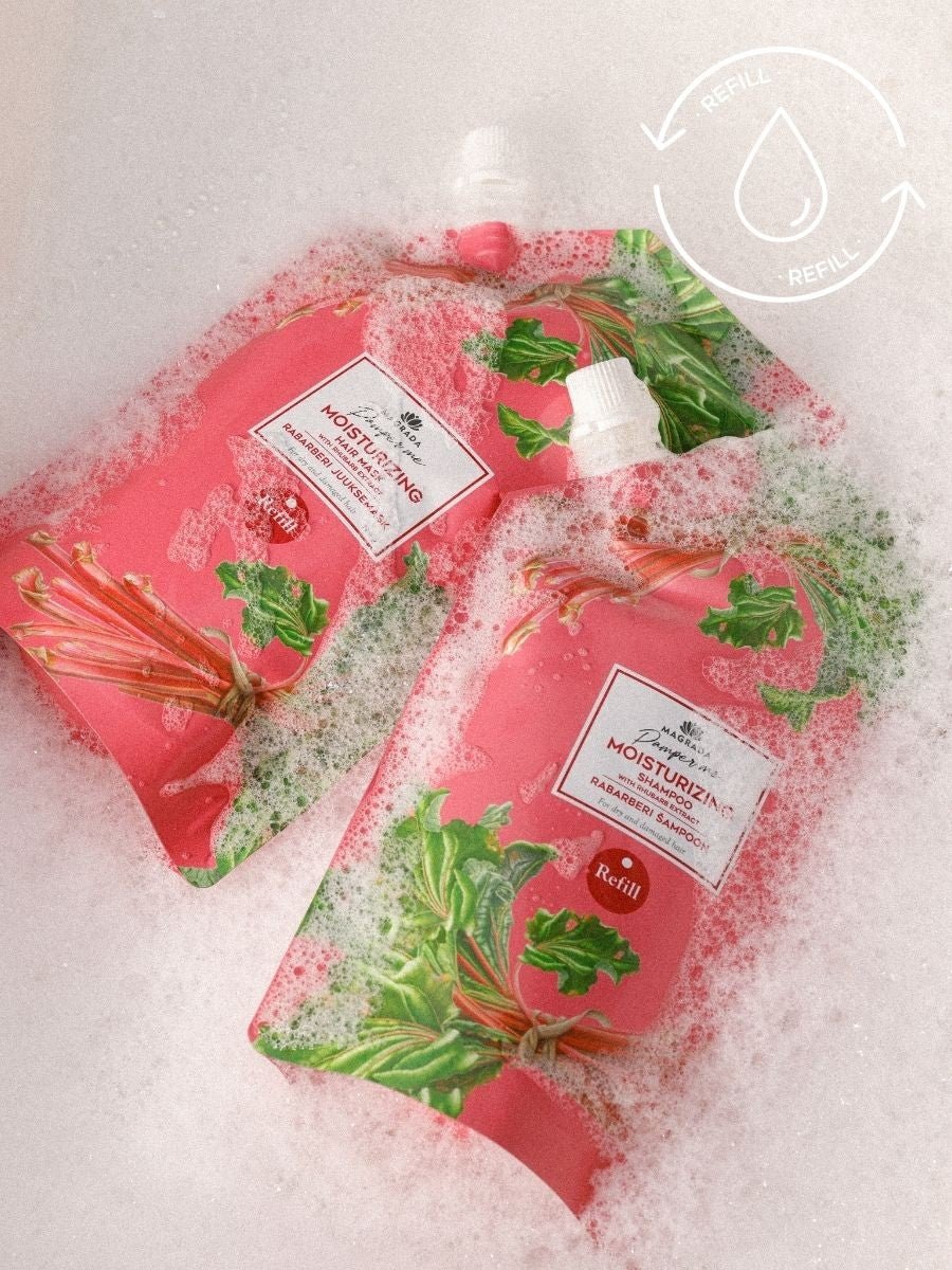 REFILL for Rhubarb Shampoo With Aloe Extract - 500 ml - Jolz Eco