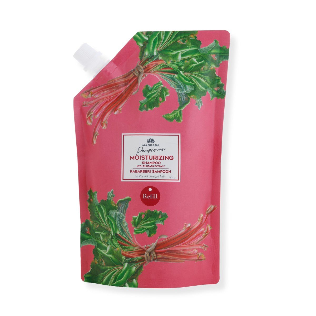 REFILL for Rhubarb Shampoo With Aloe Extract - 500 ml - Jolz Eco