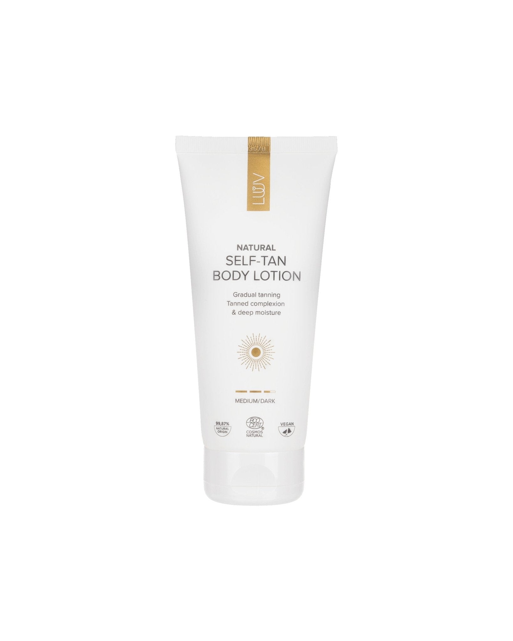 Self - Tanning Body Lotion Medium/Dark COSMOS, 200ml - Jolz Eco