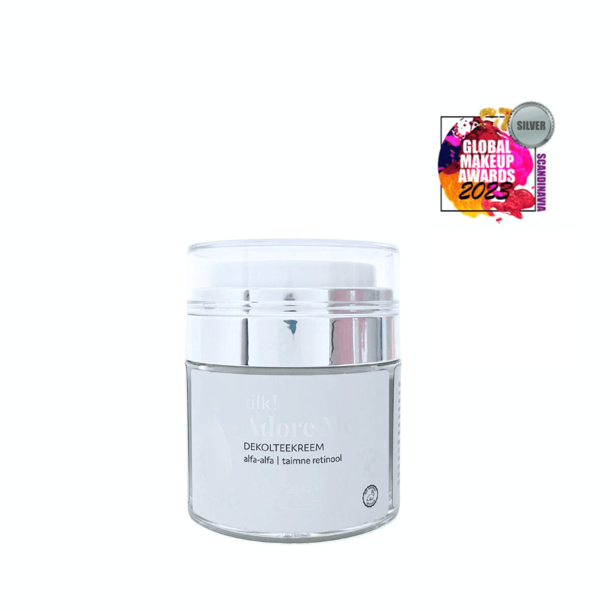 Adore Me Rich Décolleté Cream with Alfalfa and Plant - Based Retinol, 50ml - Jolz Eco
