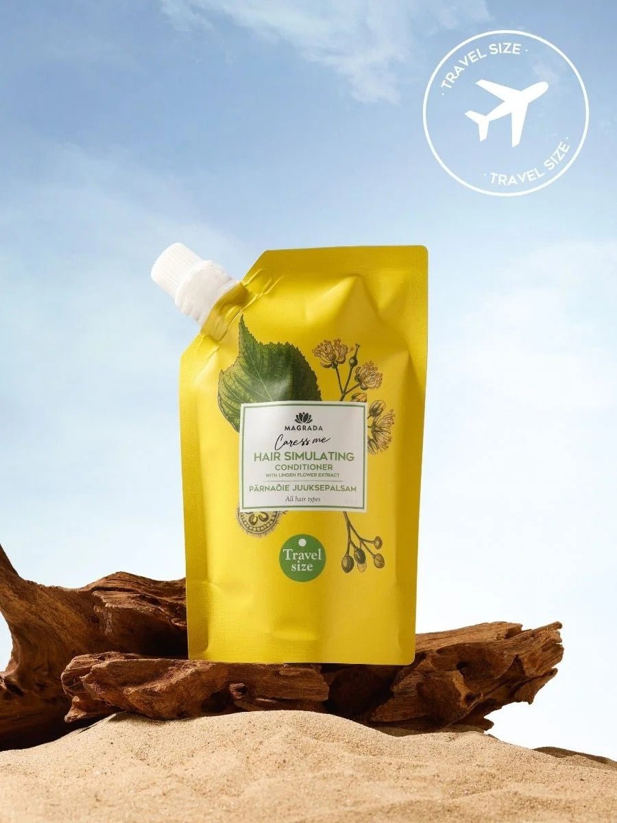 TRAVEL SIZE Linden Flower Conditioner With Nordic Birch Extract - 100 ml - Jolz Eco