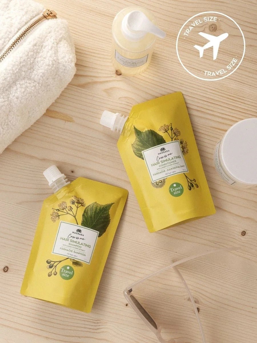 TRAVEL SIZE Linden Flower Conditioner With Nordic Birch Extract - 100 ml - Jolz Eco