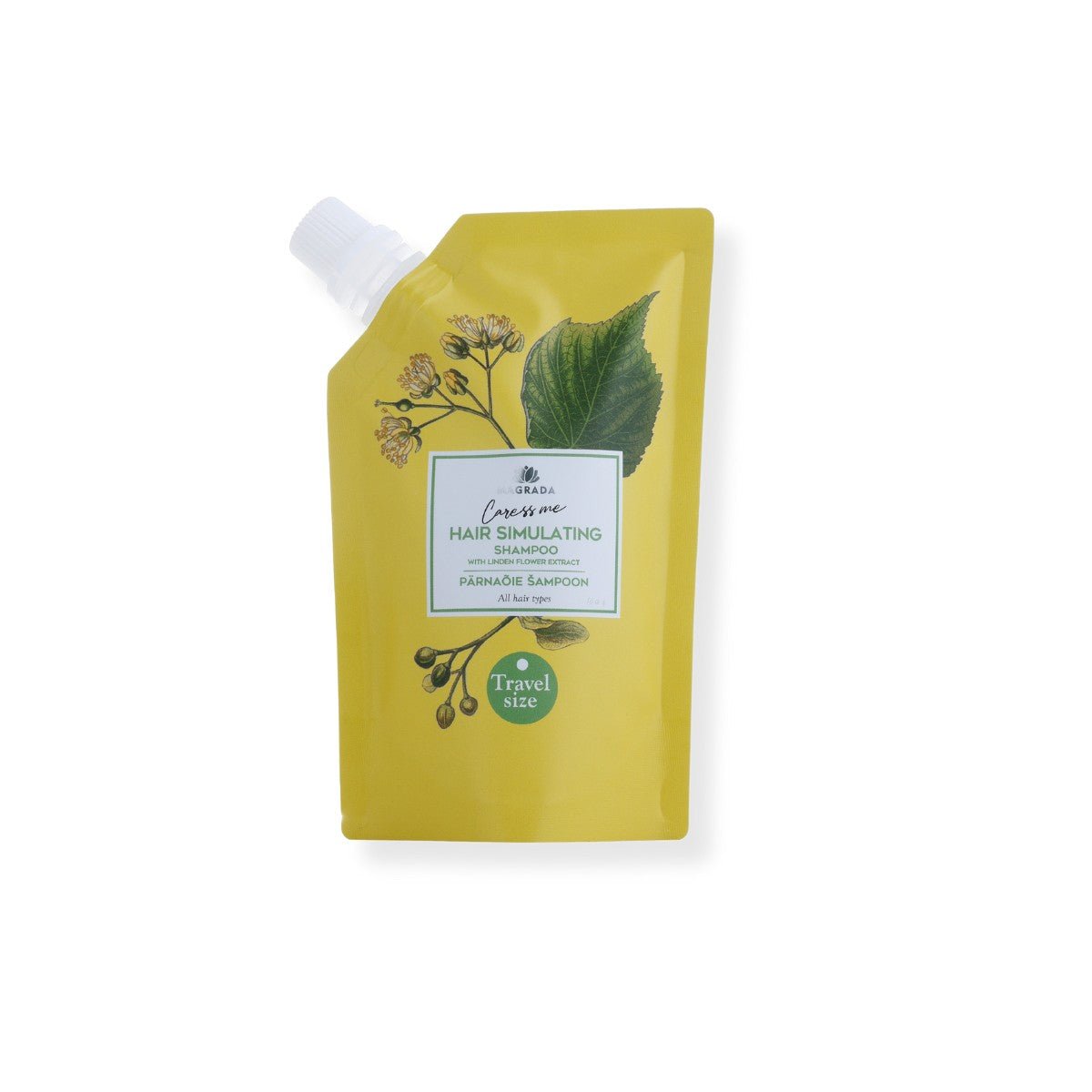 TRAVEL SIZE Linden Flower Shampoo With Nordic Birch Extract - 100ml - Jolz Eco