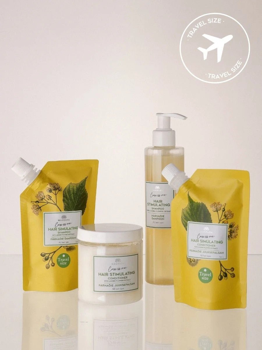 TRAVEL SIZE Linden Flower Shampoo With Nordic Birch Extract - 100ml - Jolz Eco
