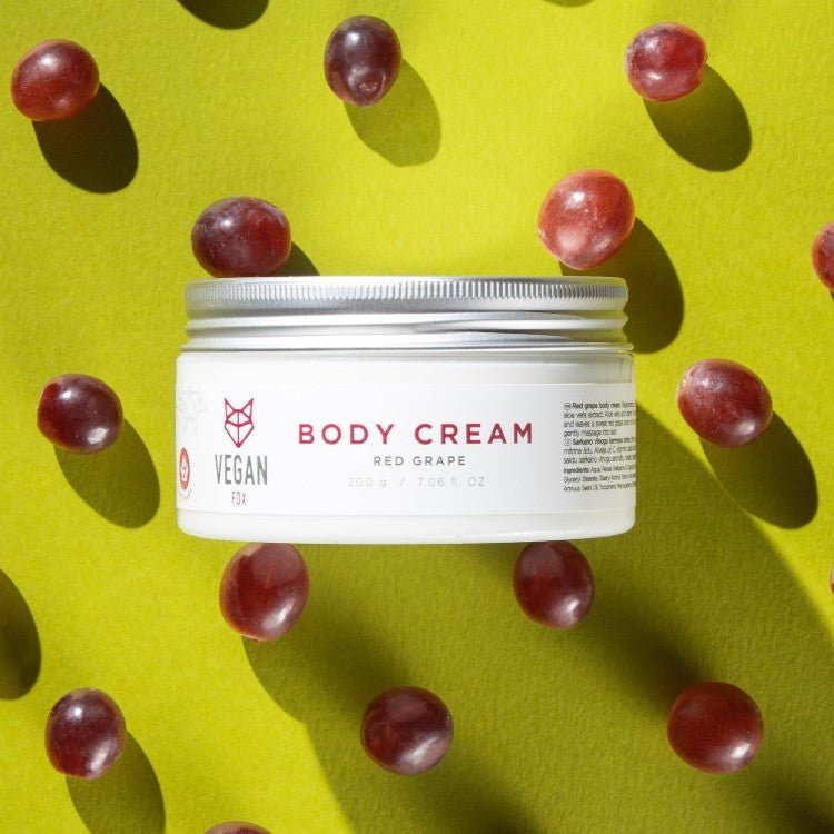 Red Grape Body Cream, 200 g - Jolz Eco