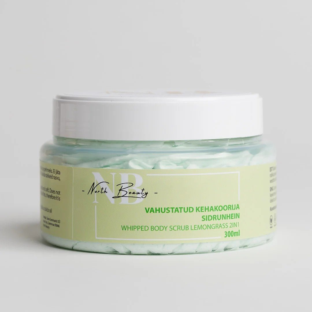 Whipped Sugar Body Scrub With Lemongrass 300 ml - Jolz Eco